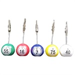 Bingo Ball Ticket Holder