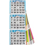 Assorted 3 on Bingo Paper