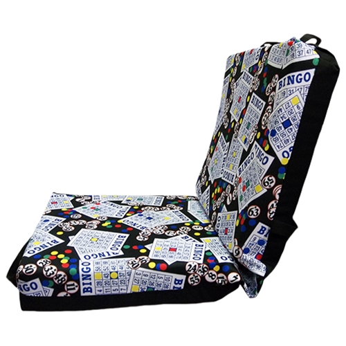 Portable Travel Stadium Office Bingo Game Foam Seat Cushion Double Fold