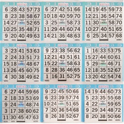 9 Square Bingo Paper